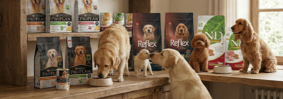 Köpek Kuru ve Yaş Mamaları