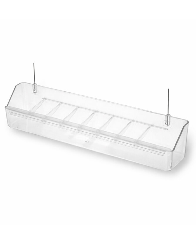 ART 25GT TELLİ IZGARALI YEMLİK 20 CM ŞEFFAF - 1