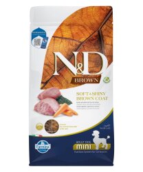 BROWN DOG LAMB,SPIRULINA & CARROT ADULTMINI 2 KG - N & D