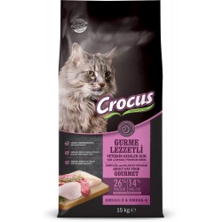 Crocus Gurme Yetişkin Kedi Maması 15 Kg - CROCUS
