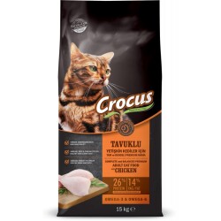 Crocus Tavuk Etli Yetişkin Kedi Maması 15 Kg - CROCUS