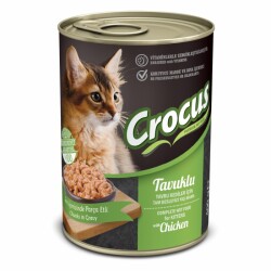 Crocus Yavru Kedi Tavuklu Yaş Mama 400g - CROCUS