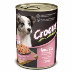 Crocus Yavru Köpek Kuzu Etli Yaş Mama 400 gr - CROCUS