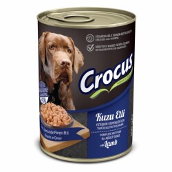 Crocus Yetişkin Köpek Kuzu Etli Yaş Mama 400g - CROCUS