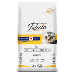 FELİCİA STERİLİSED TAVUKLU AZ TAHILLI HYPOALLERGENİC KEDİ MAMASI - FELİCİA