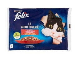 Felix Ekonomik Paket Sığır Etli Yetişkin Kedi Pouch 4 Lü 85 Gr - Purina