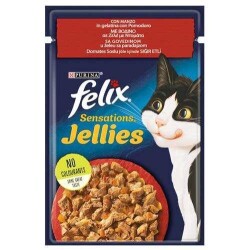Felix Sığır Etli Domatesli Pouch Mama 85 Gr - Purina