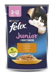 Felix Yavru Tavuklu Pouch Mama 85 Gr - Purina