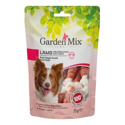 Garden Mix Kuzu Sargılı Kemik Köpek Ödülü 75 Gr - GARDEN MIX