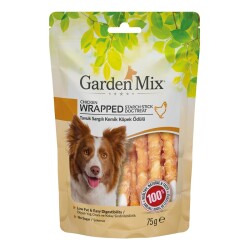 Garden Mix Tavuk Sargılı Kemik Köpek Ödülü 75 Gr - GARDEN MIX