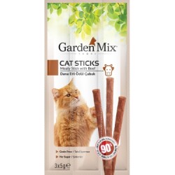 Gardenmix Dana Etli Kedi Stick Ödül 3*5g - Gardenmix