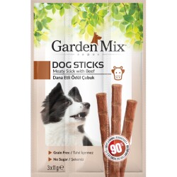 Garden Mix Dana Etli Köpek Stick Ödül 3 X 11 Gr - GARDEN MIX