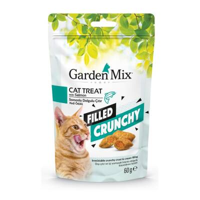 Gardenmix Somonlu İçi Dolgulu Kedi Ödülü 60gr - 1