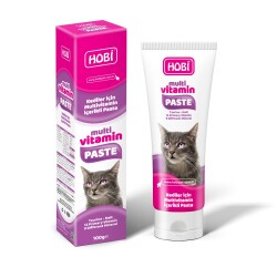 Multivitamin Paste Kediler İçin Multivitamin İçerikli Pasta 100gr - HOBI PET