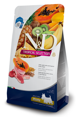 N & D DOG TROPICAL SELECTION LAMB ADULT MINI - 1