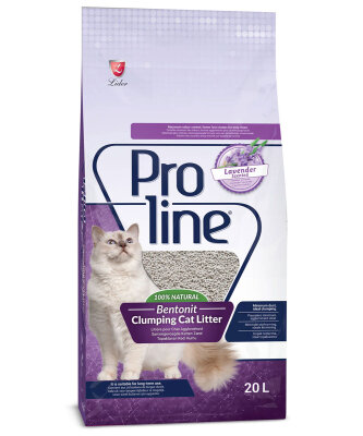 PROLINE BENTONIT LAVANTA KOKULU KEDI KUMU 20 LT - PROLINE