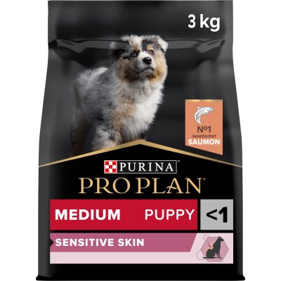 Proplan Puppy Medium Sensitive Skin Somonlu Köpek Maması 3 kg - Pro Plan