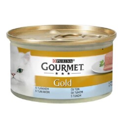 Purina Gourmet Kıyılmış Ton Balıklı Yetişkin Kedi Konservesi 85 Gr - Purina