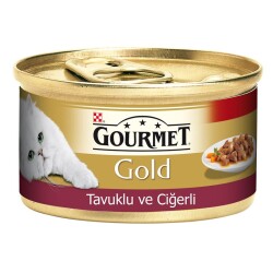 Purina Gourmet Parça Etli Soslu Tavuk Ciğer 85 Gr - Purina