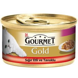 Purina Gourmet Parça Sığır Etli Tavuklu 85 Gr - Purina