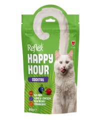 REFLEX HAPPY HOUR KOKTEYL KEDİ ÖDÜL MAMASI 60 GR - Reflex Plus