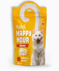 REFLEX HAPPY HOUR SEÇİCİ KEDİLER İÇİN KEDİ ÖDÜL MAMASI 60 GR - Reflex Plus