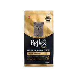 REFLEX PLUS BRİTİSH SHORTHAİR YAVRU KEDİ MAMASI 1.5 KG - Reflex Plus