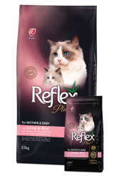 REFLEX PLUS MOTHER&BABY CAT 32/22 L&R 1,5 KG - Reflex Plus