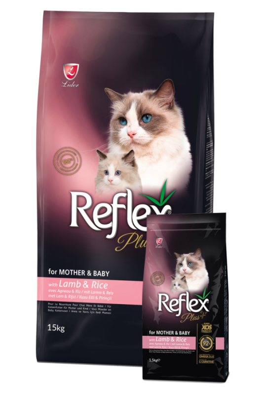 REFLEX PLUS MOTHER&BABY CAT 32/22 L&R 1,5 KG - 1