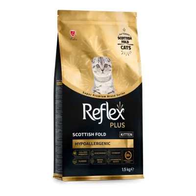 REFLEX PLUS SCOTTISH FOLD YAVRU KEDİ MAMASI 1,5 KG - 1