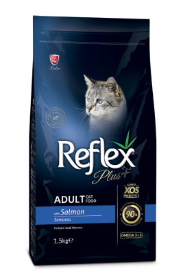 Reflex Plus Somonlu Yetişkin Kedi Maması - 1