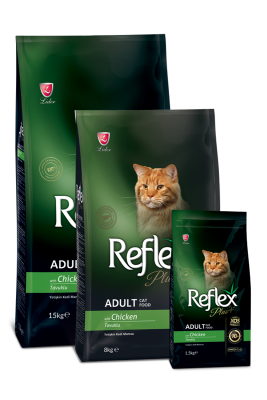 Reflex Plus Tavuklu Yetişkin Kedi Maması - 1