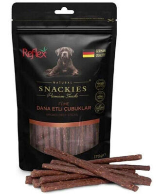 REFLEX SNACKIES FÜME DANA ETLİ ÇUBUKLAR 170 GR - Reflex Plus