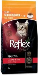  R.PLUS KUZULU VE PİRİNÇLİ YETİŞKİN KEDİ MAMASI 2 Kg	 - 1