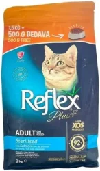 R.PLUS STRELİSED SOMONLU YETİŞKİN KEDİ MAMASI 2 Kg	 - 1