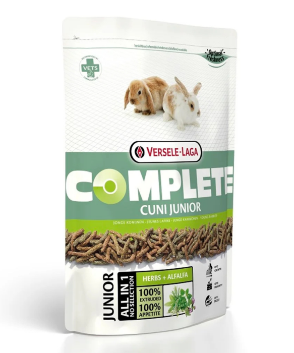 Versele Laga Complete Cunı Junıor Yavru Tavşan Pelet Yem 500g - 1