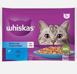 Whiskas Balık Çeşitleri 4 X 85 Gr - Whiskas