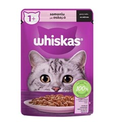 Whiskas Somonlu Yetişkin Kedi Pouch Mama 85 Gr - ROYAL CANIN
