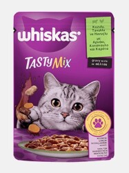 Whiskas Tasty Mix Kuzulu Tavuklu Ve Havuçlu Pouch 85 Gr - Whiskas