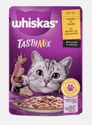 Whiskas Tasty Mix Kuzulu Ve Hindili Yetişkin Kedi Pouch 85 Gr - Whiskas
