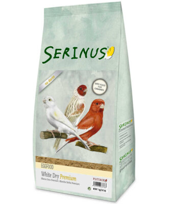 WHITE DRY PREMIUM EGGFOOD - SERINUS PSITTACUS