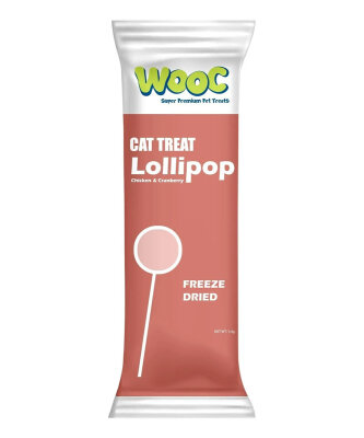 Wooc Tavuk&Kızılcıklı Kedi Lolipop - Fauna Brd Cat